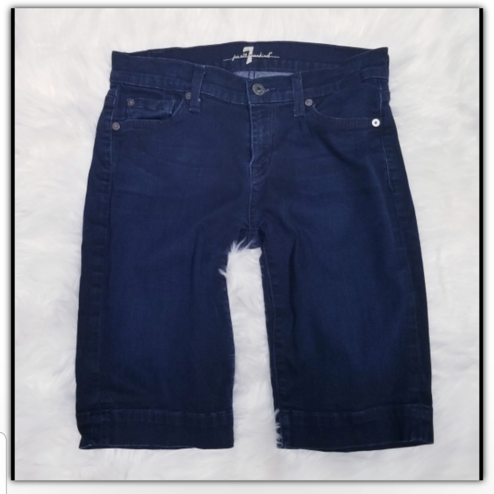 7 for all mankind Bermuda shorts
